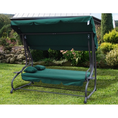 Huśtawka Ogrodowa Rozkładana 8011 Zielona